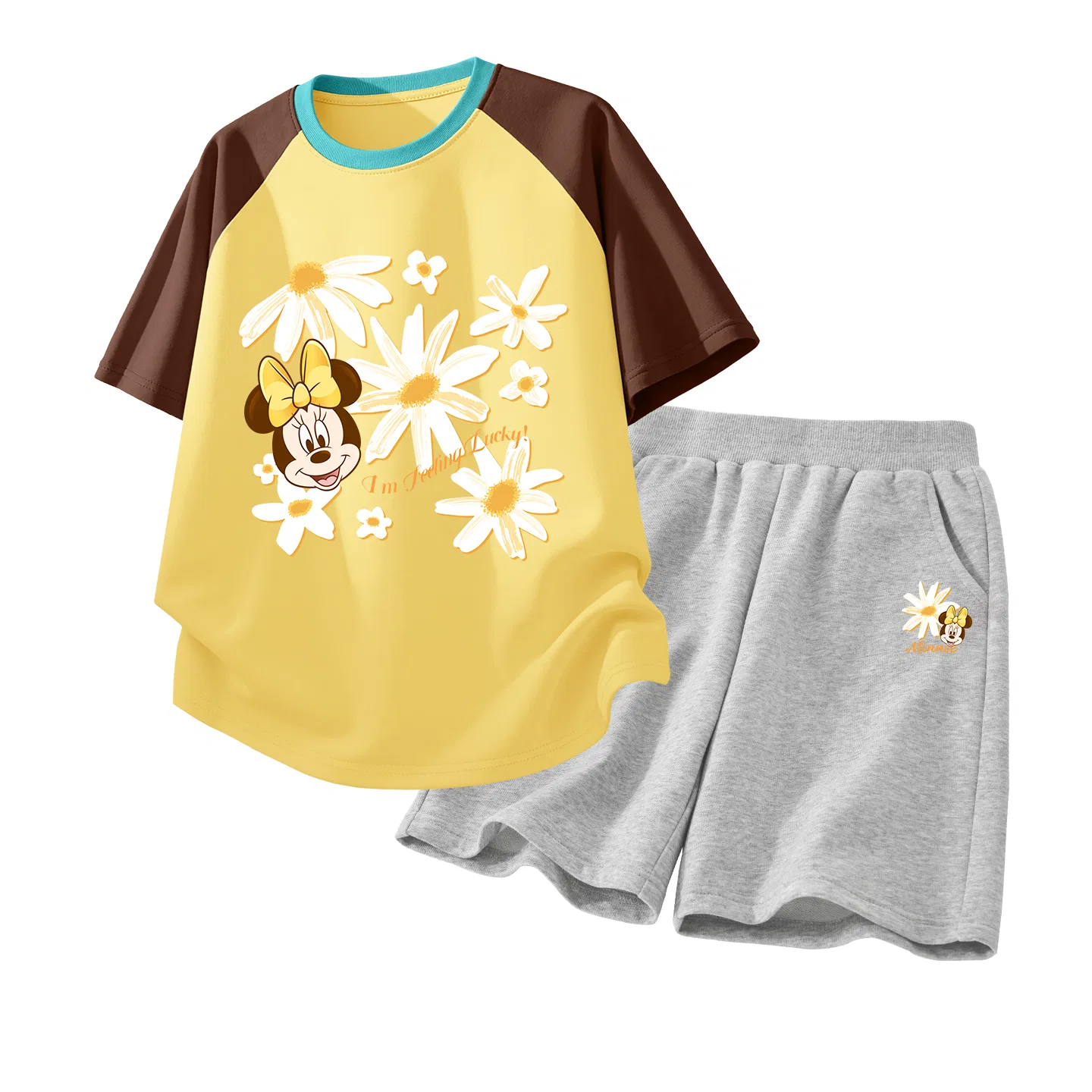 Спортивный костюм для детей Disney Casual Sportswear Diet Hamburger with Blue Cheese+Diet French Fries in K Gray — фото 3