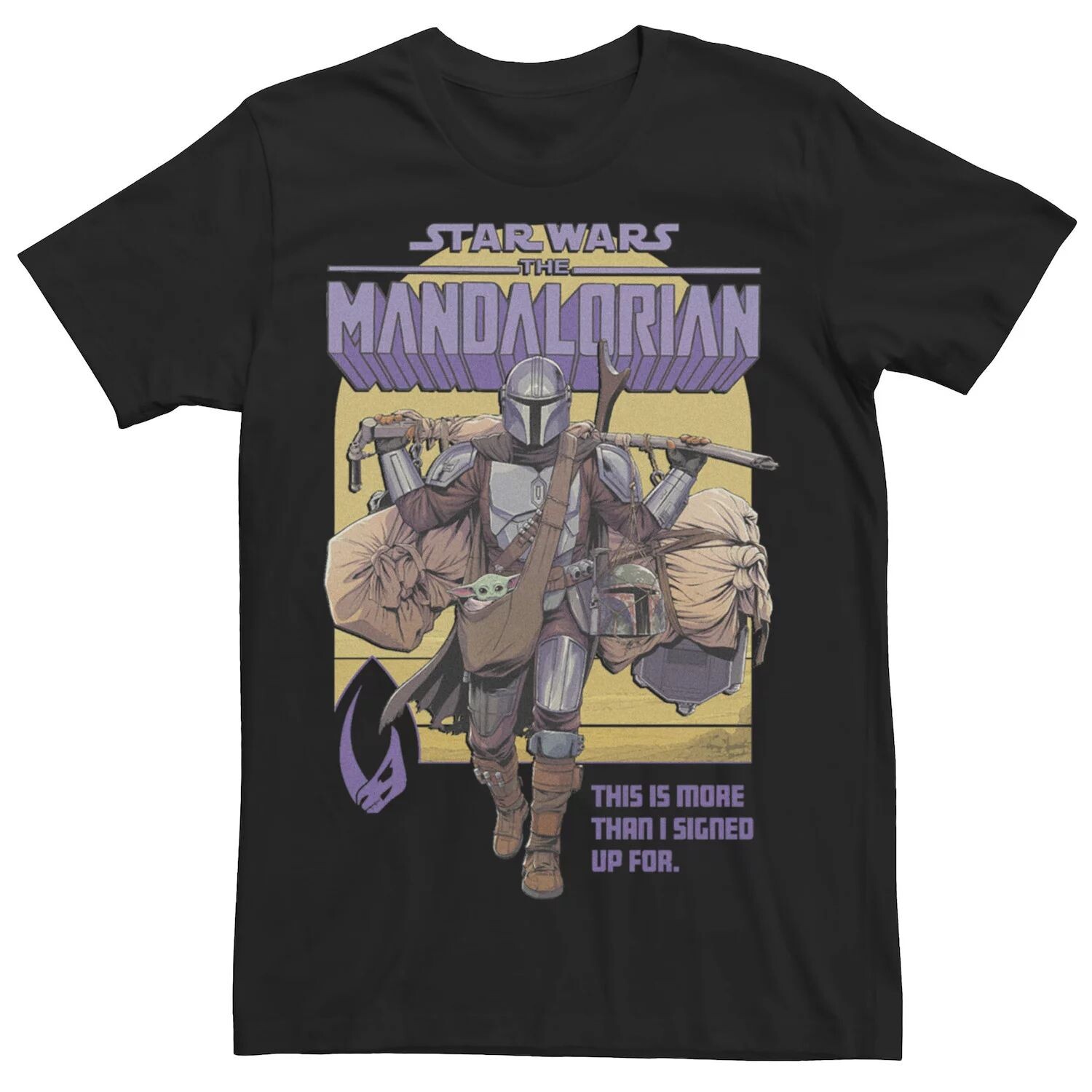 

Мужская футболка Mandalorian Sign Up Mando Licensed Character