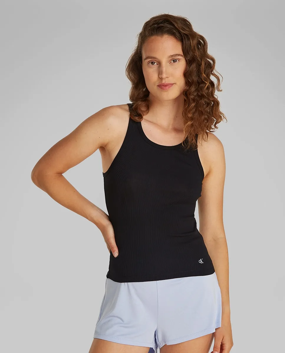 

Майка без рукавов 100% хлопок Calvin Klein, черный