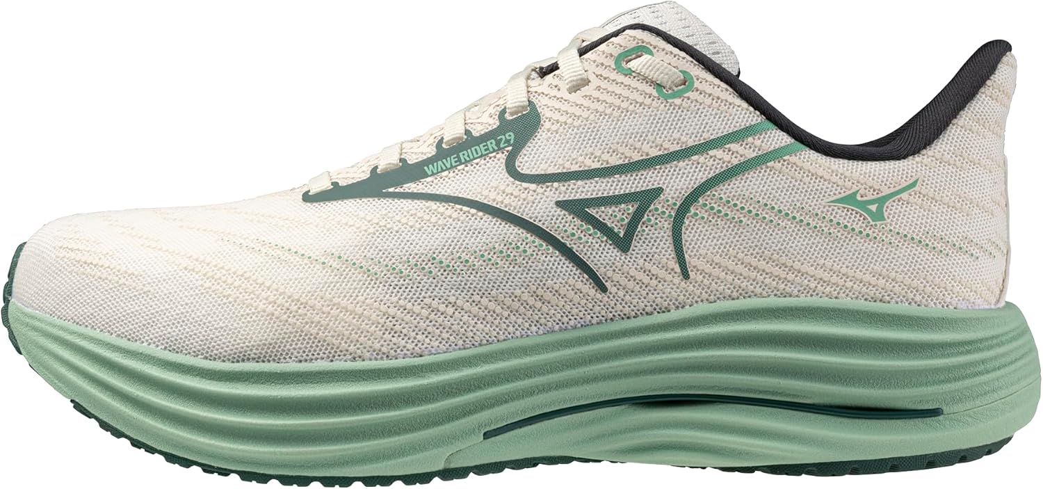 

Мужские кроссовки Mizuno Wave Rider 29, белый/зеленый