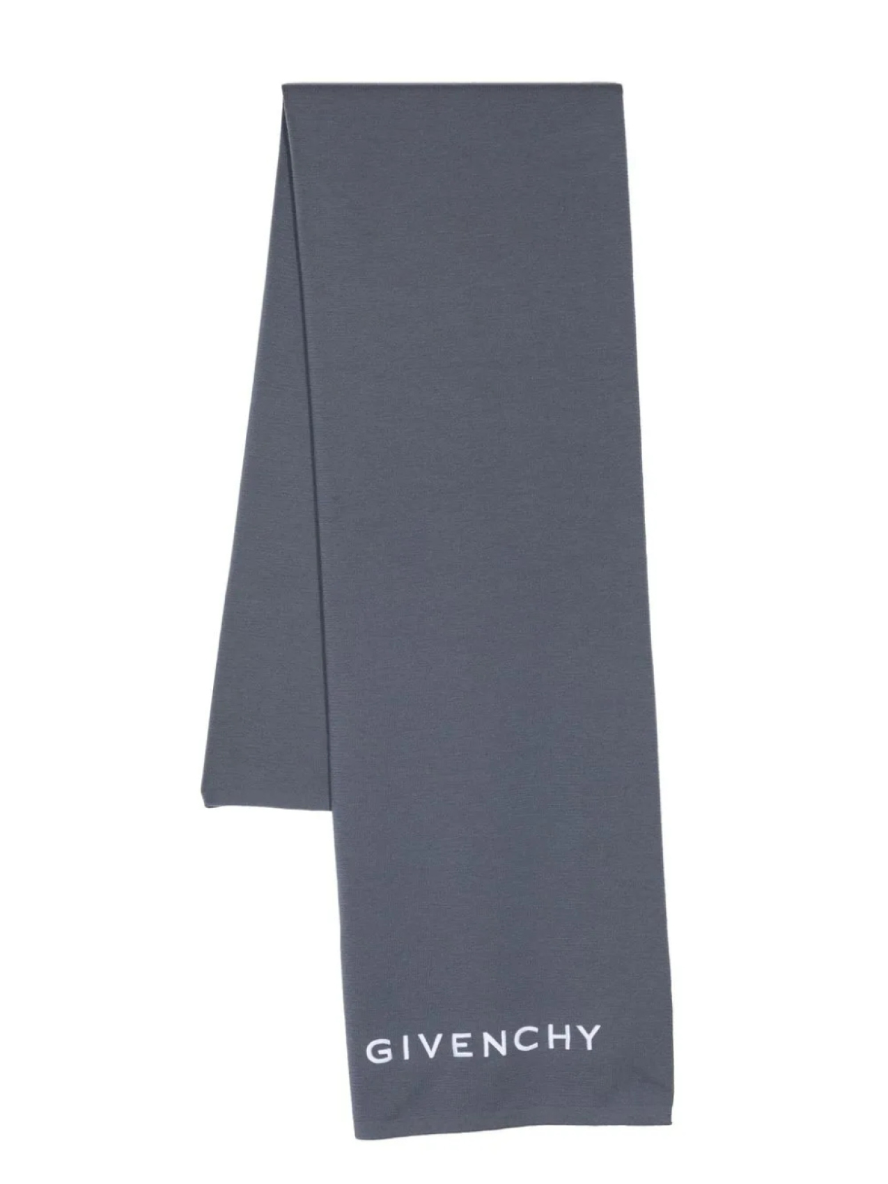 

Givenchy шарф с вышитым логотипом, синий