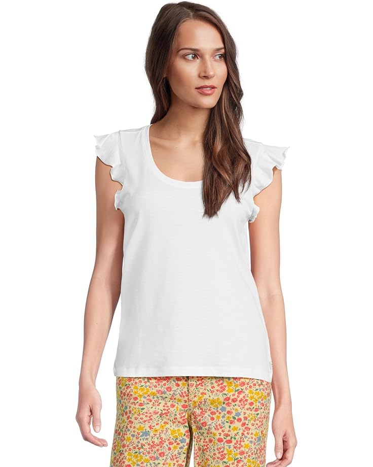 

Футболка Toad&Co Rufflita Tee, цвет True White
