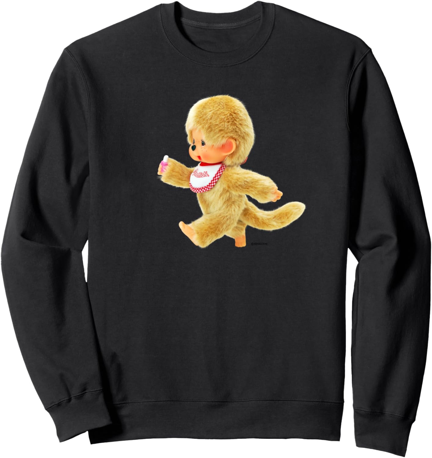 

Толстовка с графическим принтом Monchichi, черная Monchhichi, Черный, Толстовка с графическим принтом Monchichi, черная Monchhichi