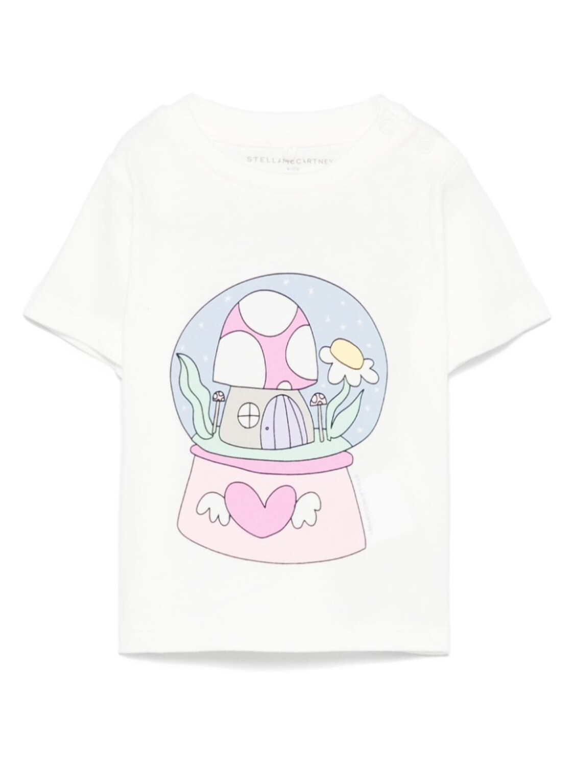 

Stella McCartney Kids футболка с принтом, белый