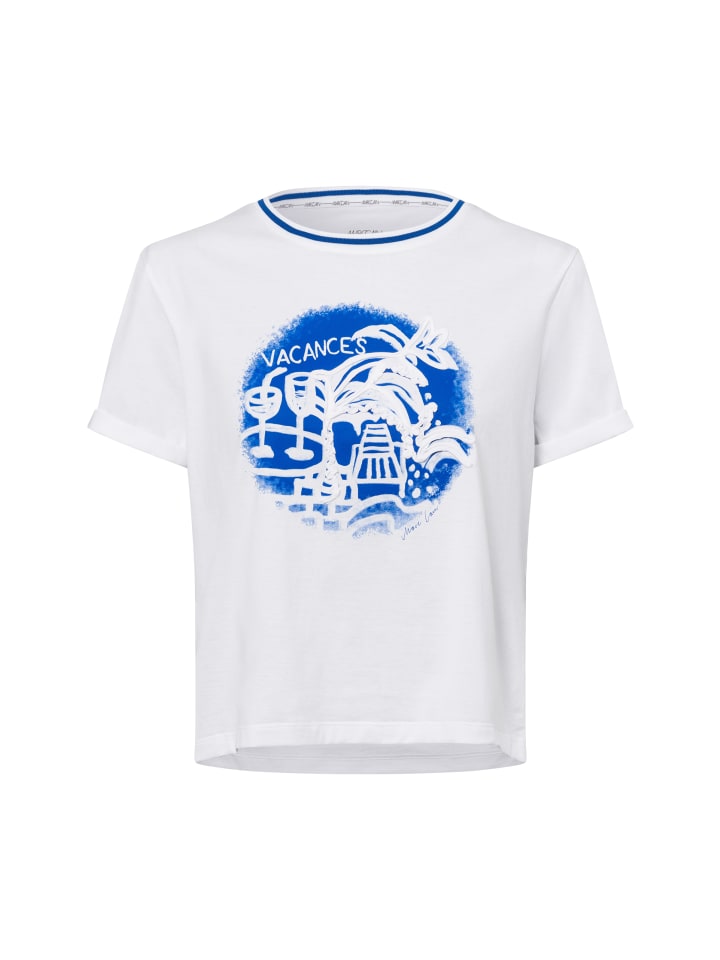 

Футболка MARC CAIN COLLECTIONS, цвет weiß blau