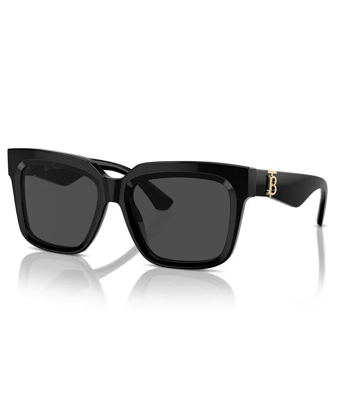 

Женские солнцезащитные очки, Be4419 Burberry, черный