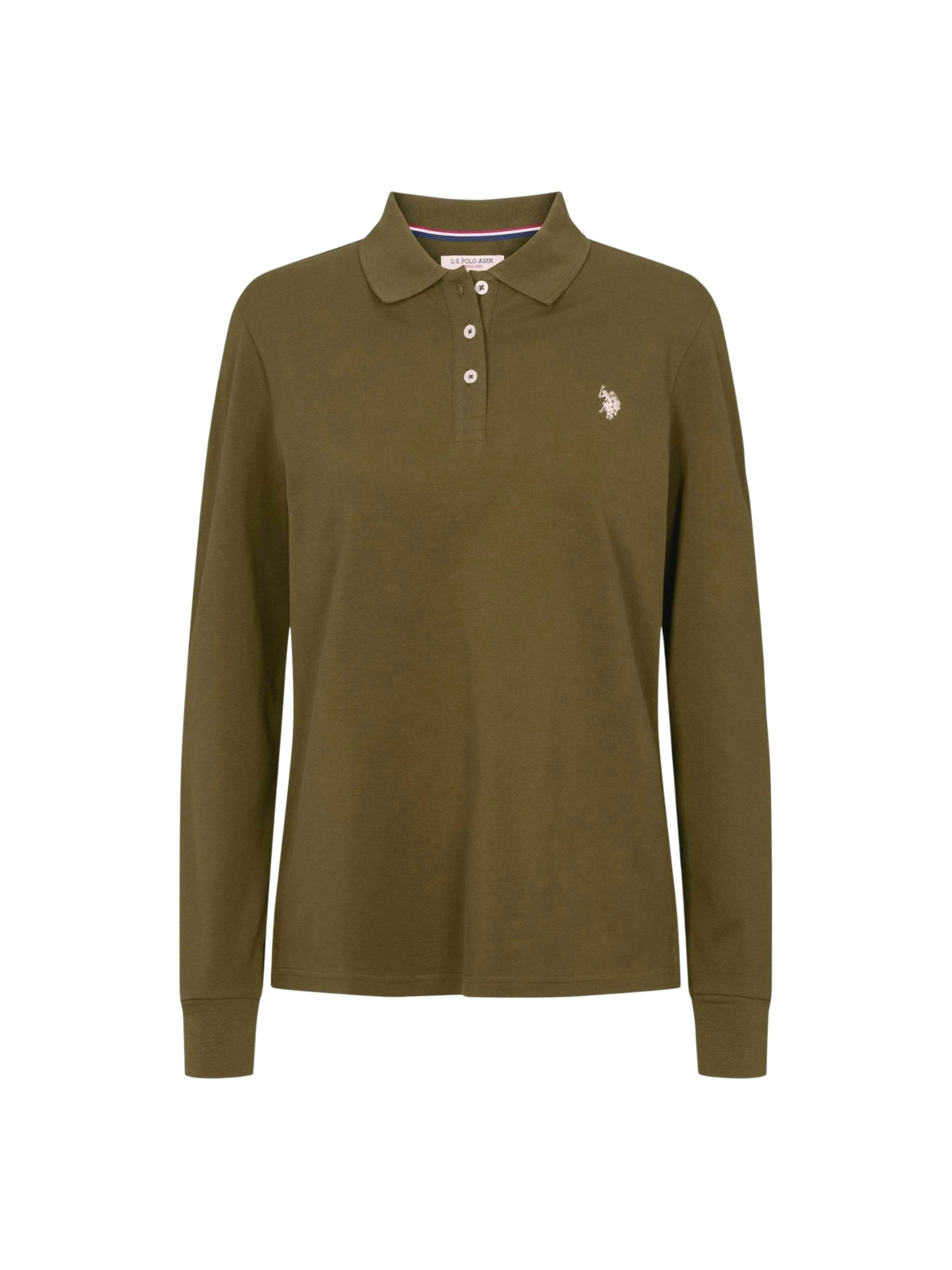 

U.S. POLO ASSN. Футболка 'UWLise' в цвете Olive, Хаки, U.S. POLO ASSN. Футболка 'UWLise' в цвете Olive