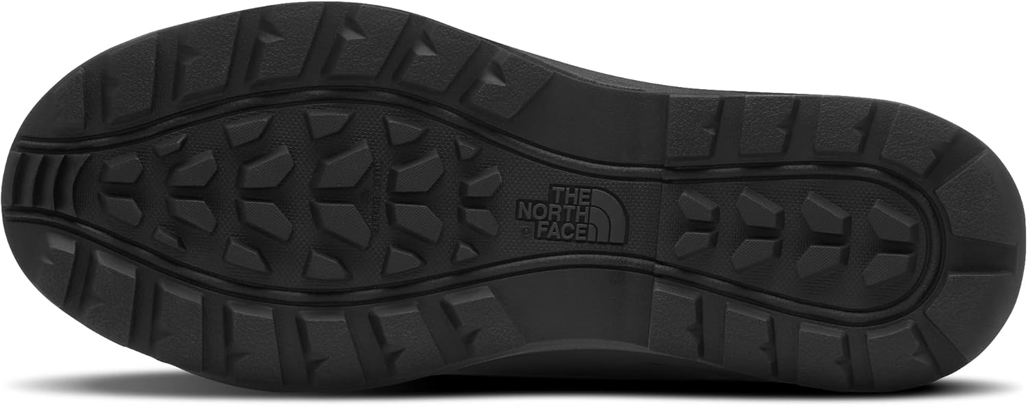Мужские водонепроницаемые снежные ботинки The North Face Chilkat V с шнуровкой, 200 г премиальной теплоизоляции, черный/серый — фото 2