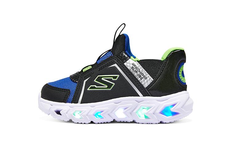 

Антискользящие износостойкие низкие детские туфли Blue Black Infant And Toddler Skechers