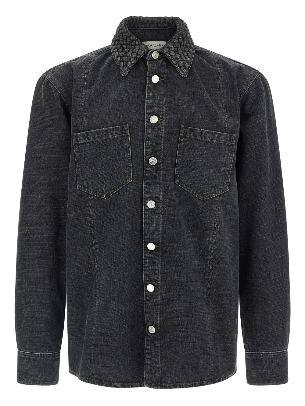 

Плетёная рубашка Gervis Namacheko, черный