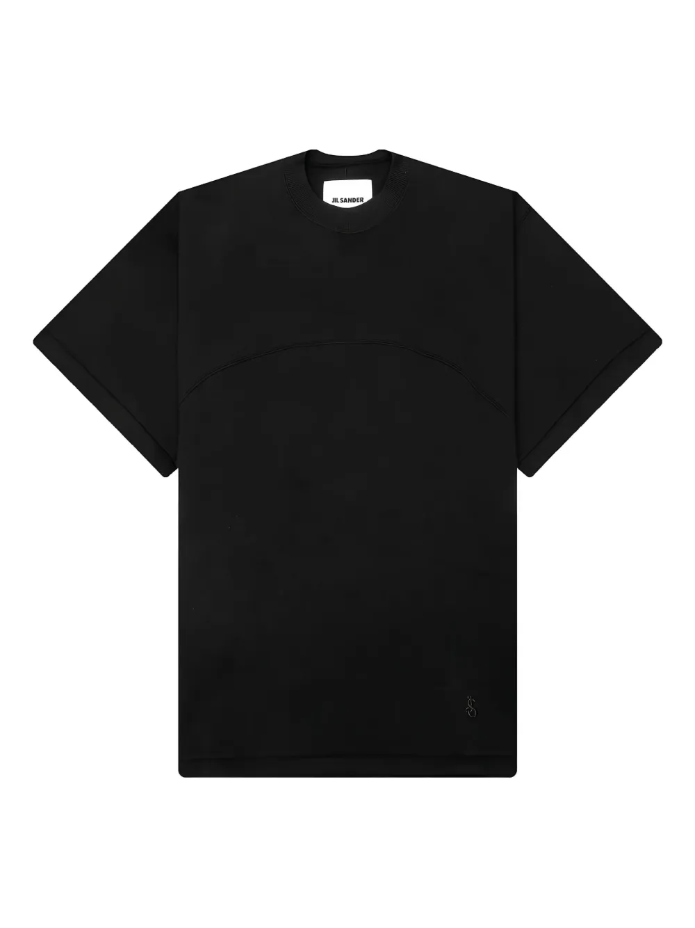

Хлопковая футболка JIL SANDER, черный