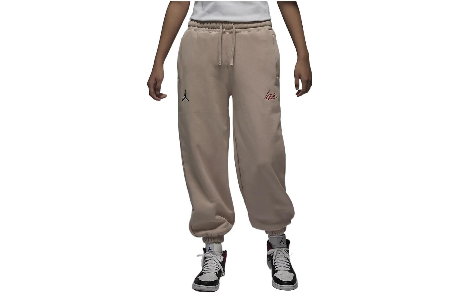 

Женские спортивные штаны Jordan, Ископаемый лайм