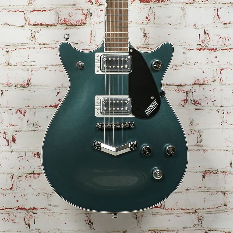 

Электрогитара Gretsch G5222 Electromatic Double Jet BT with V-Stoptail Electric Guitar, Laurel Fingerboard, Jade Grey Metallic