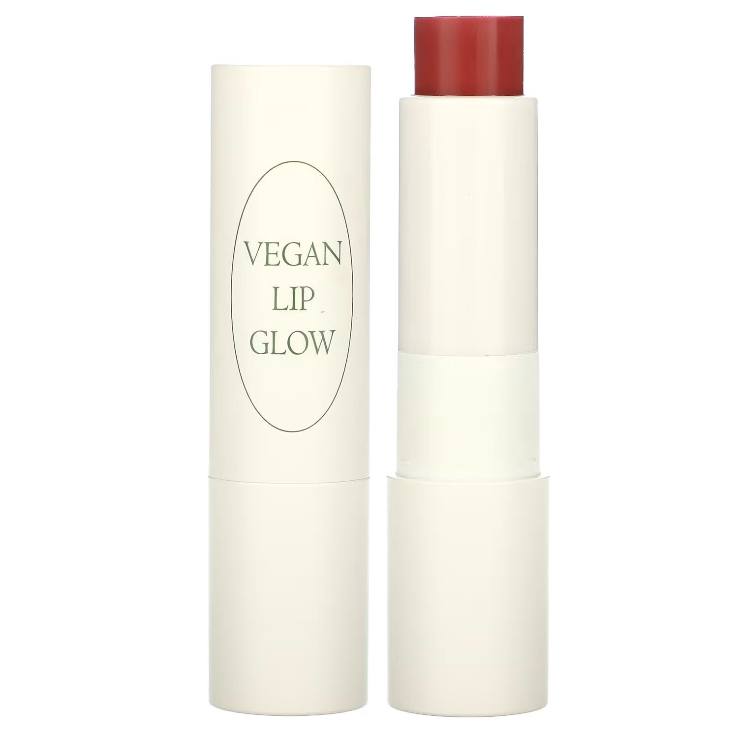 

Vegan Lip Glow, оттенок 02 «Лосось-бежевый», 0,13 унции (3,9 г) Nacific