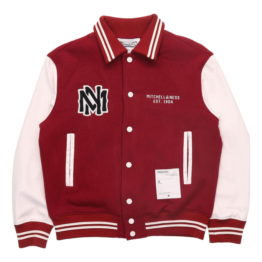 

Джерси Mitchell & Ness Logo Varsity Jacket 'Red', красный