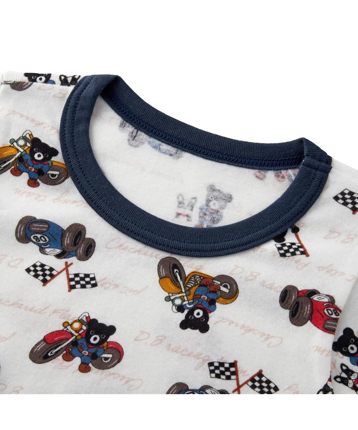 Футболка с длинным рукавом DB Racing из хлопка, Pure Veil, белый — фото 3