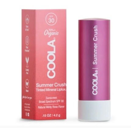 

Mineral Liplux Summer Crush Spf 30 4.2G – Темная роза, Coola