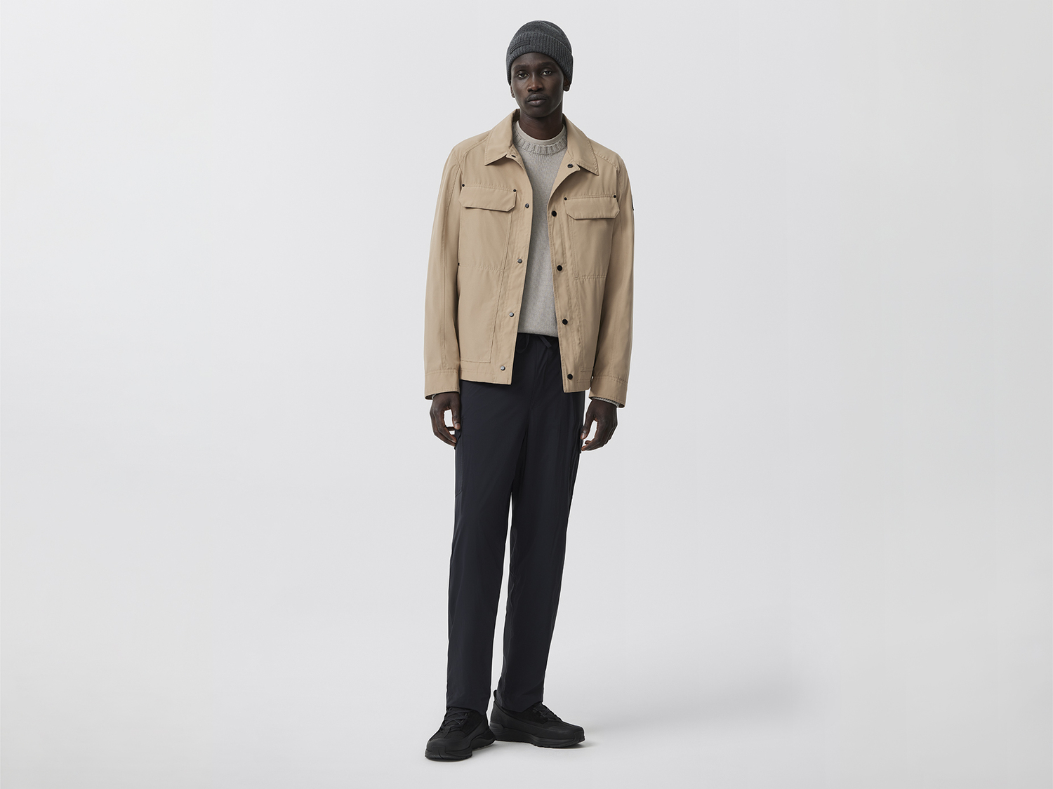 

Пальто Canada Goose Burnaby Chore Black Label, Desert Sand