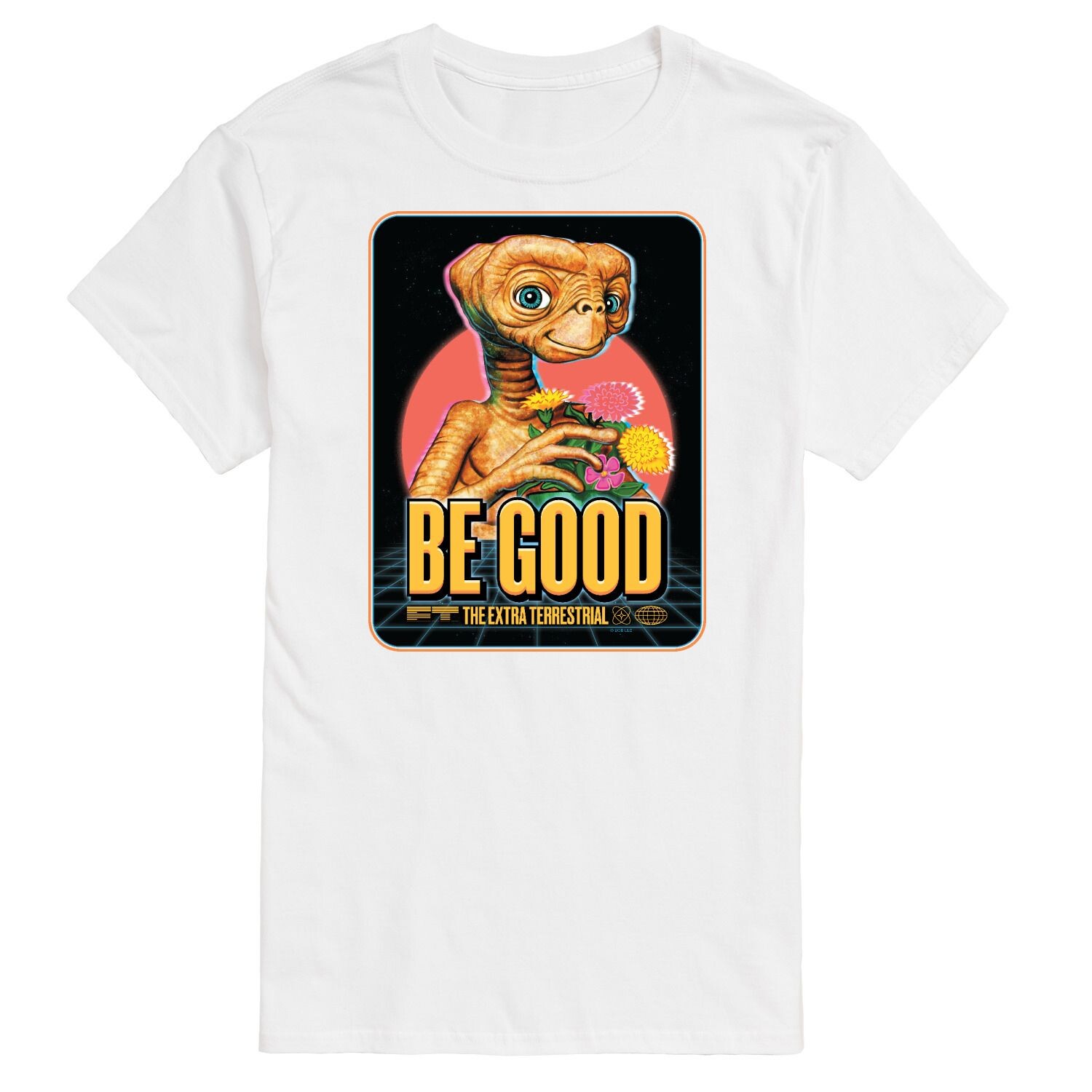 

Футболка Big & Tall ET Be Good Licensed Character, белый