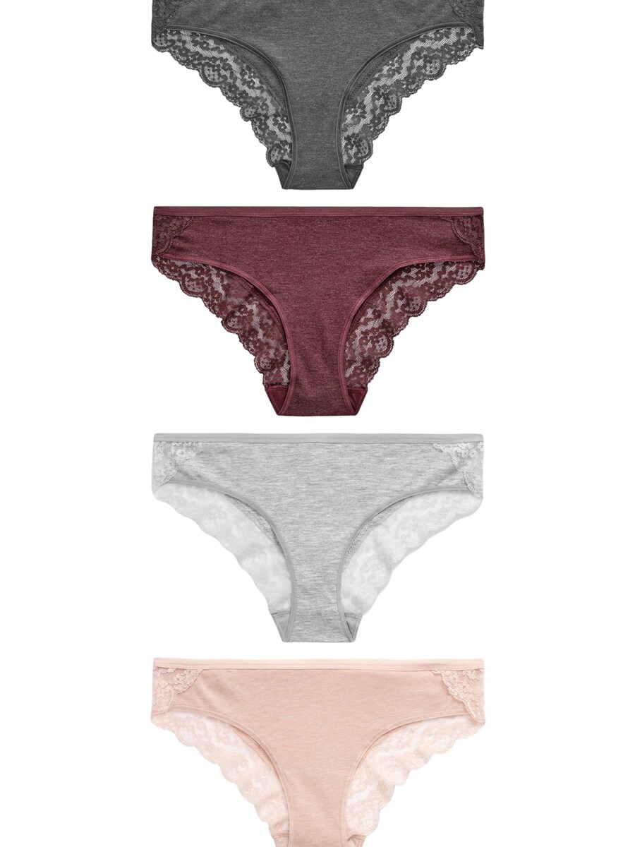 

Трусики Next Panty, цвет grey/pink/bordeaux