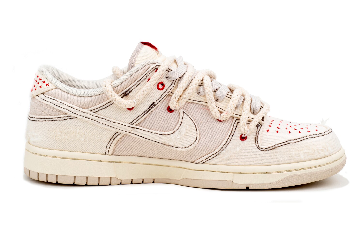 

Кроссовки Nike Dunk Skateboard Shoes Unisex Low-Top Beige