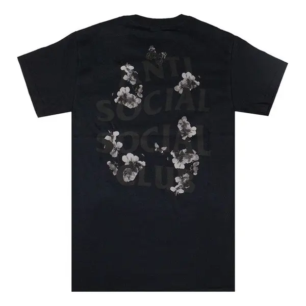 

Футболка dramatic kkoch short-sleeve t-shirt 'black' Anti Social Social Club, черный