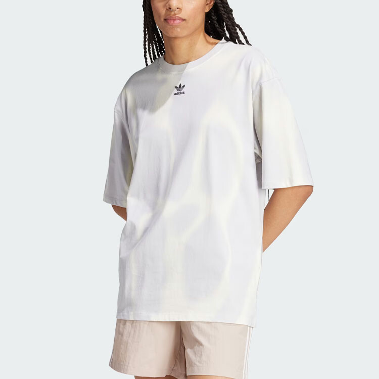 Футболка женская серая Adidas Originals — фото 2