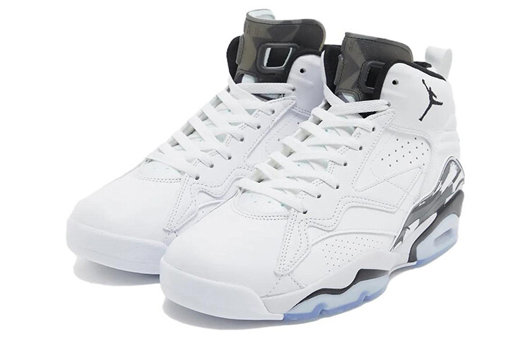 Мужские баскетбольные кроссовки Jordan MVP Vintage Black/White — фото 2