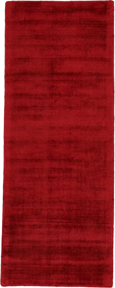 

Ковертонкий ковер "Вискозный ковер Ava", прямоугольный, имитация шелка, легкий блеск, также доступен в виде дорожки Carpetfine 60х180 см, красный