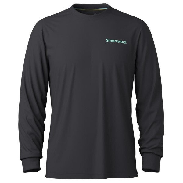 

Футболка с длинным рукавом и графическим принтом «Вид на гондолу» - длинный рукав Smartwool, черный