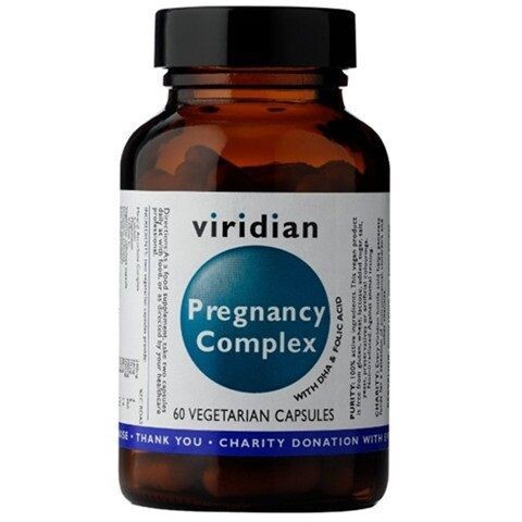 

Подготовка для беременных Viridian Pregnancy Complex Kobieta w Ciąży, 120 шт