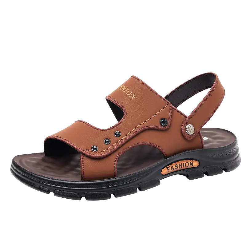 

Bindu Мужские пляжные сандалии коричневые, цвет Brown
