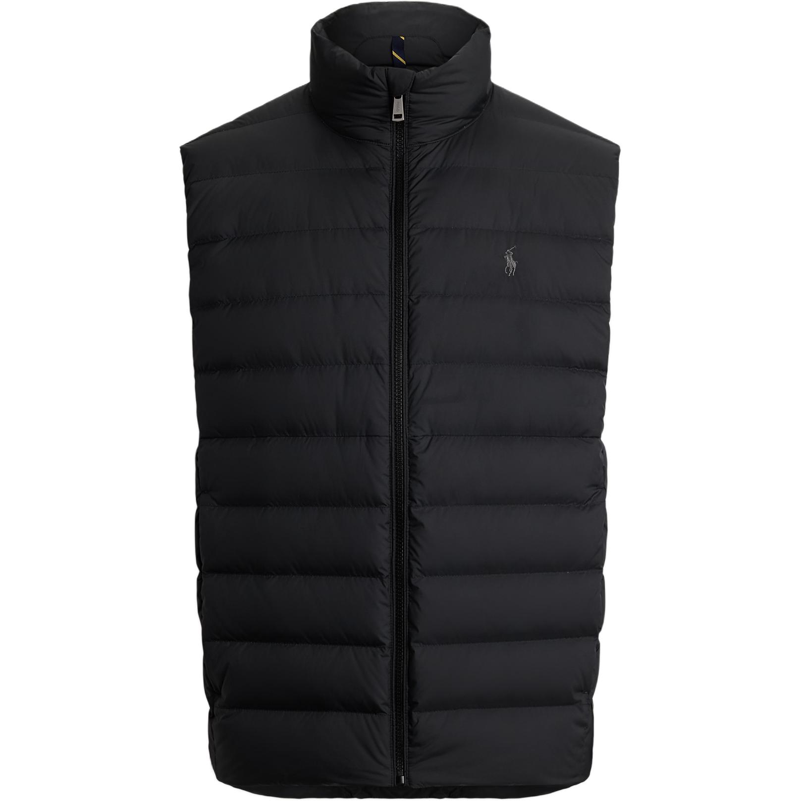 

Polo Ralph Lauren Стеганый жилет с вышитым логотипом, Black