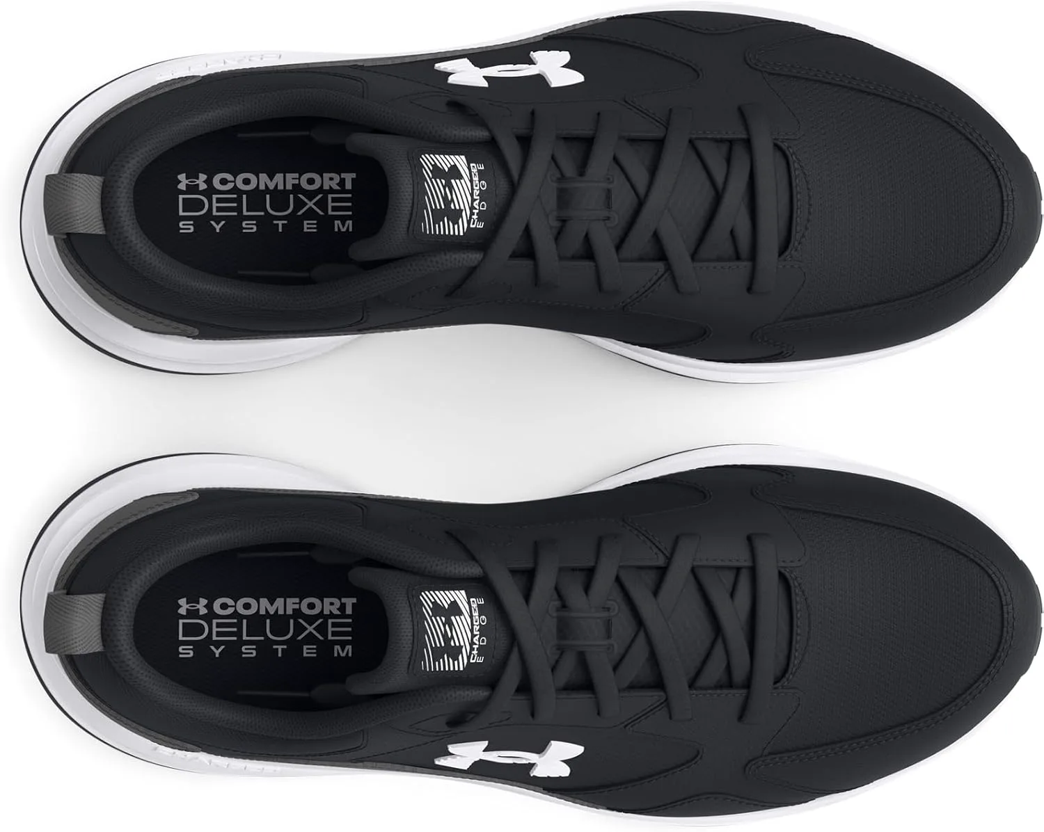 Мужские кроссовки Under Armour Charged Edge, черно-белый — фото 4