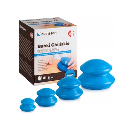 

Китайские резиновые чашки, 4 шт Balanssen