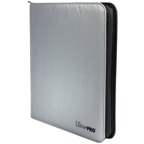 

Карточная игра Ultra Pro Ultra Pro 12-Pocket Zippered Pro-Binder: Silver
