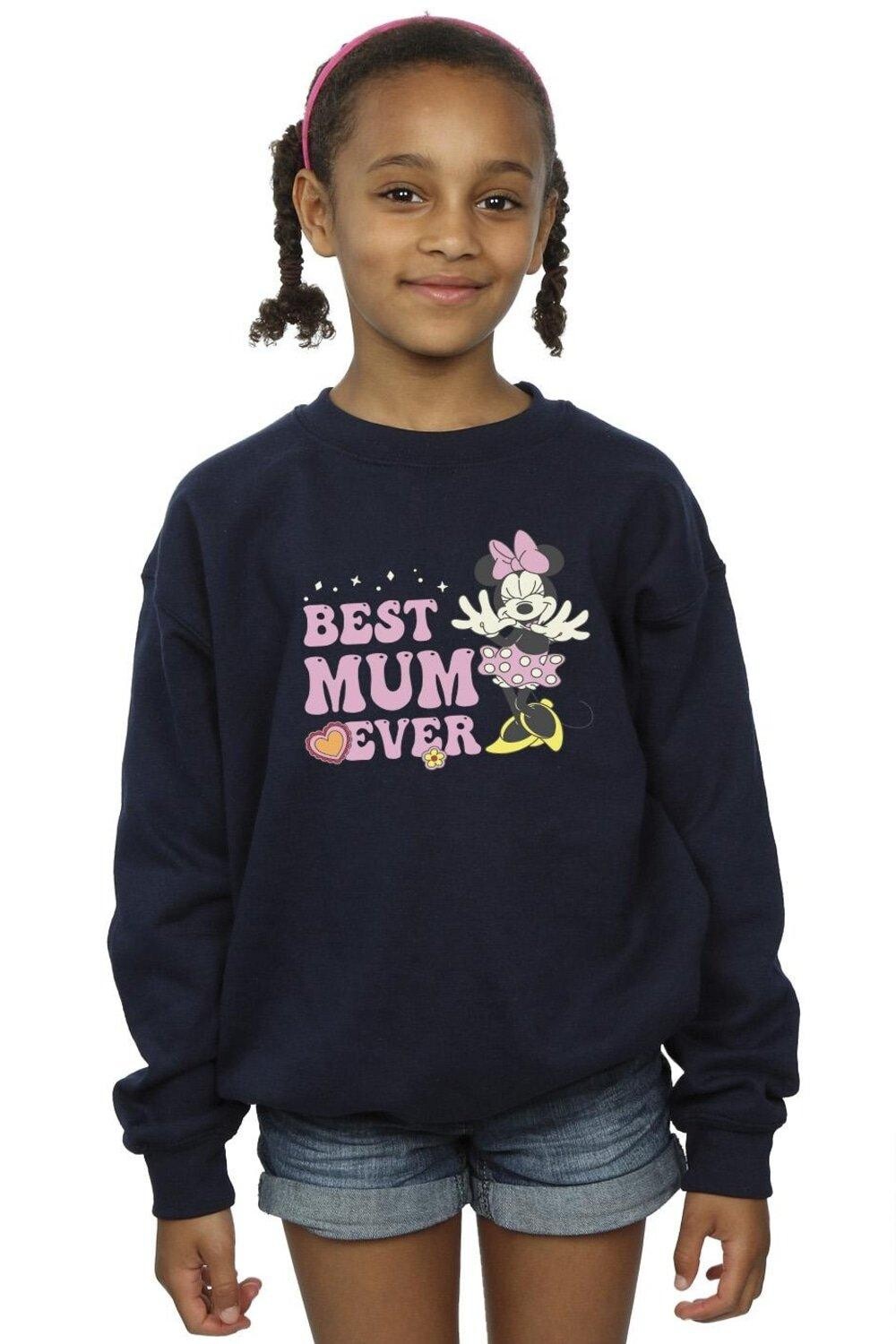 

Толстовка Best Mom Ever Disney, темно-синий