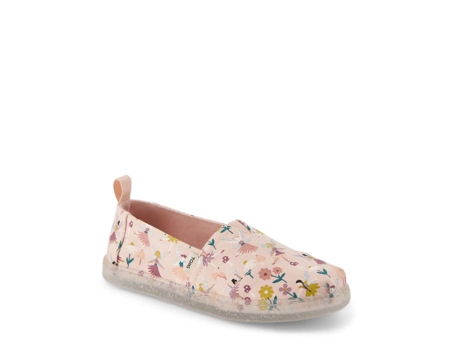 

Кроссовки Alpargata Espadrille Slip-On Toms, светло-розовый