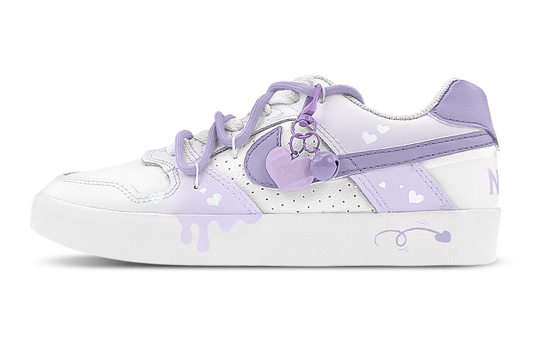 

Кроссовки Nike SB Delta Skateboard Shoes Unisex Low-Top Purple White