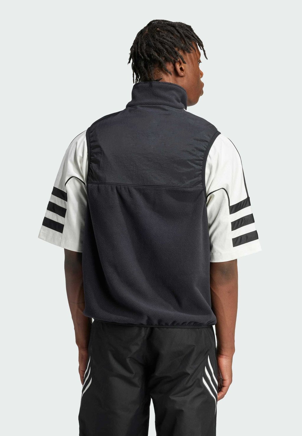 

Жилет ADICOLOR 3-STRIPES MICROFLEECE adidas Originals, белый