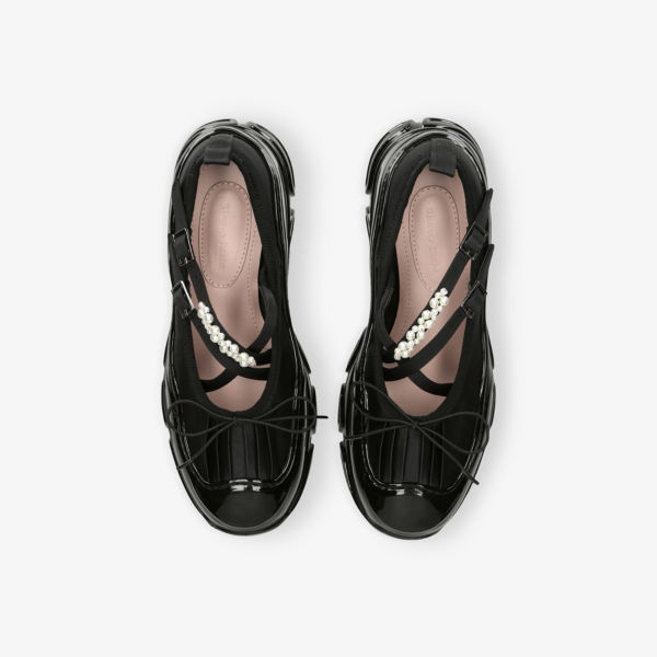 Балетки тренировочные Simone Rocha Tracker Mesh, черный — фото 2