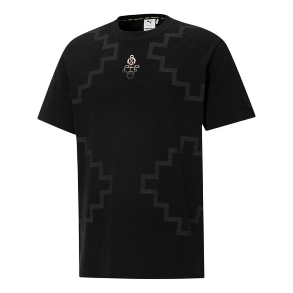 

Футболка x pronounce elevated tee crossover geometry pattern athleisure casual sports short sleeve black Puma, черный