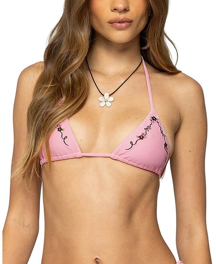

Корсаж бикини Coralle Triangle Edikted, розовый