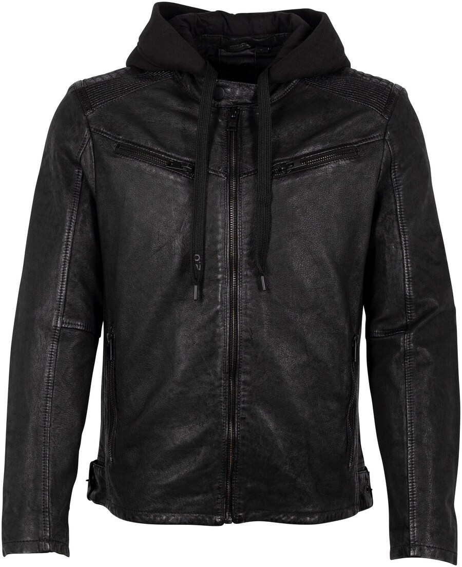 

Кожаная куртка Gipsy by Mauritius Between-Season Jacket, черный