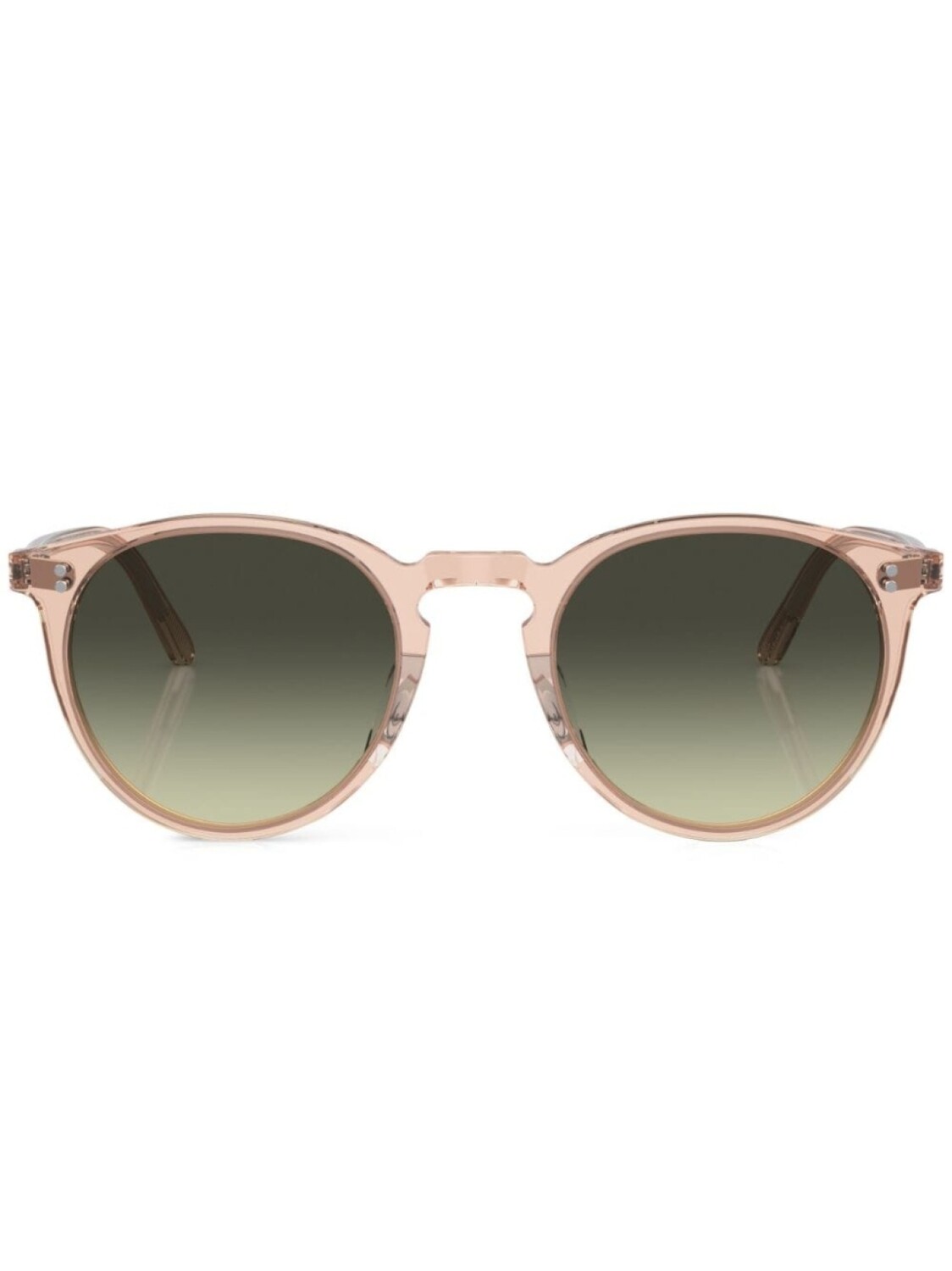 

Солнцезащитные очки O'Malley в круглой оправе Oliver Peoples, коричневый