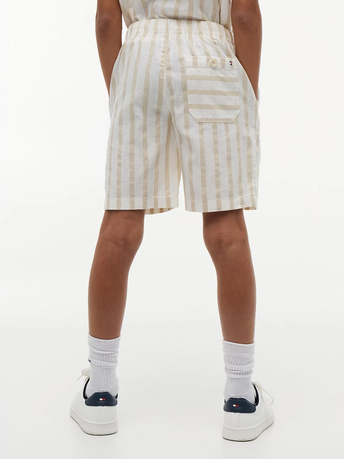 Брюки свободного кроя Tommy Hilfiger, Beige — фото 4