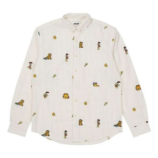 

Рубашка fw21 garfield boojie shirt 'white' Palace, белый