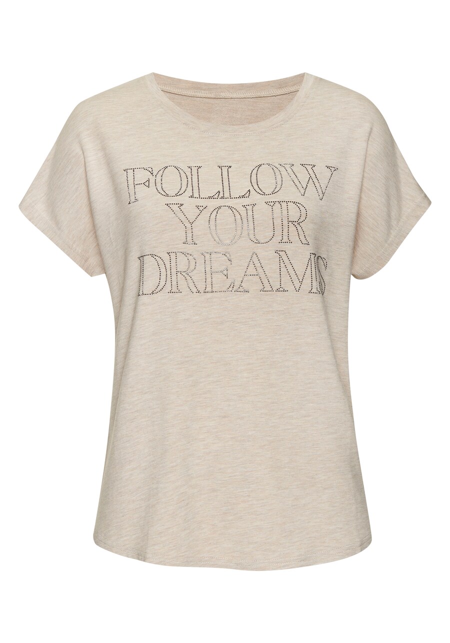

Рубашка LASCANA, цвет mottled beige
