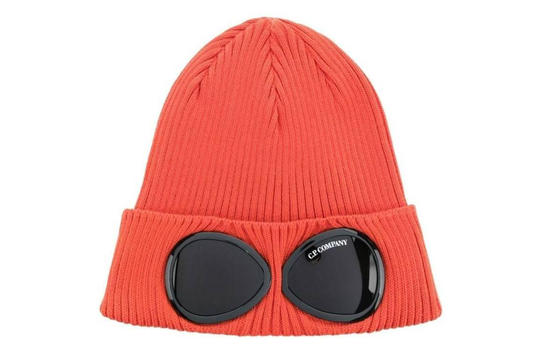 

Шапка-бини CP Company в виде тыквы урожая C.P.Company, красный