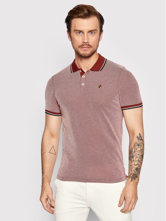 

Рубашка поло стандартного кроя Jack&Jones, красный